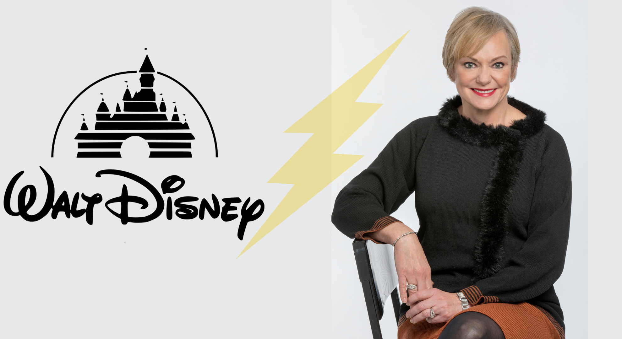 Christine McCarthy ex directrice financière emblématique de la Walt Disney Company - Montage Tout Disney, images sources Walt Disney Company