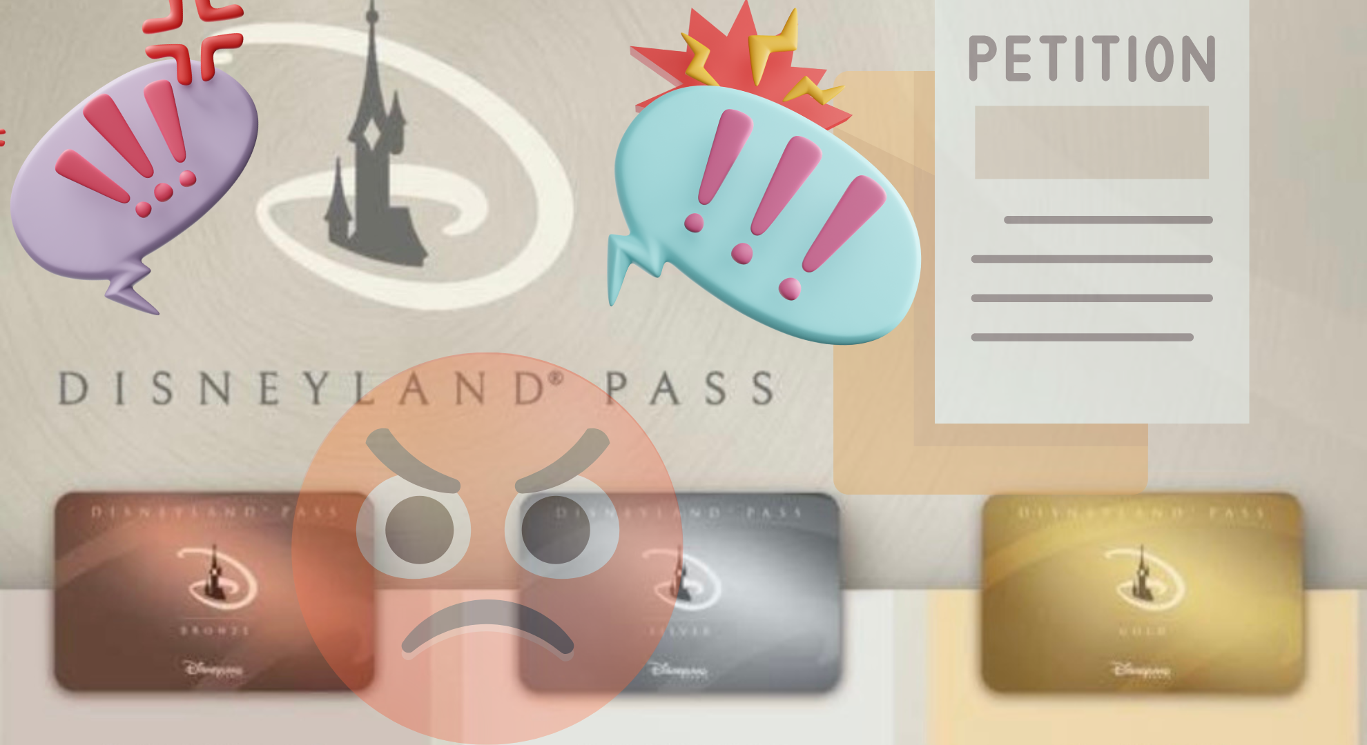 Nouvelle gamme Disneyland Pass - Montage Tout Disney