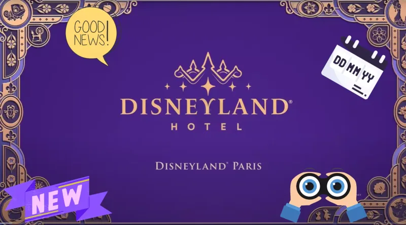 L'ouverture du Disneyland Hotel - Montage MDN