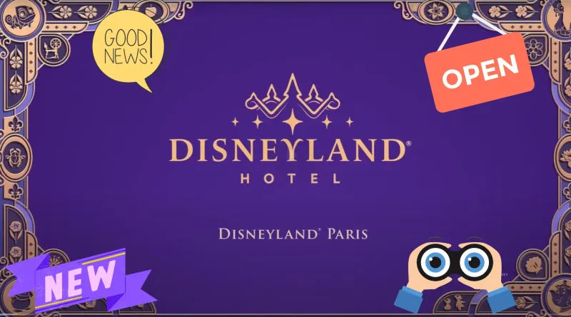 Ouverture du Disneyland Hôtel - montage MDN